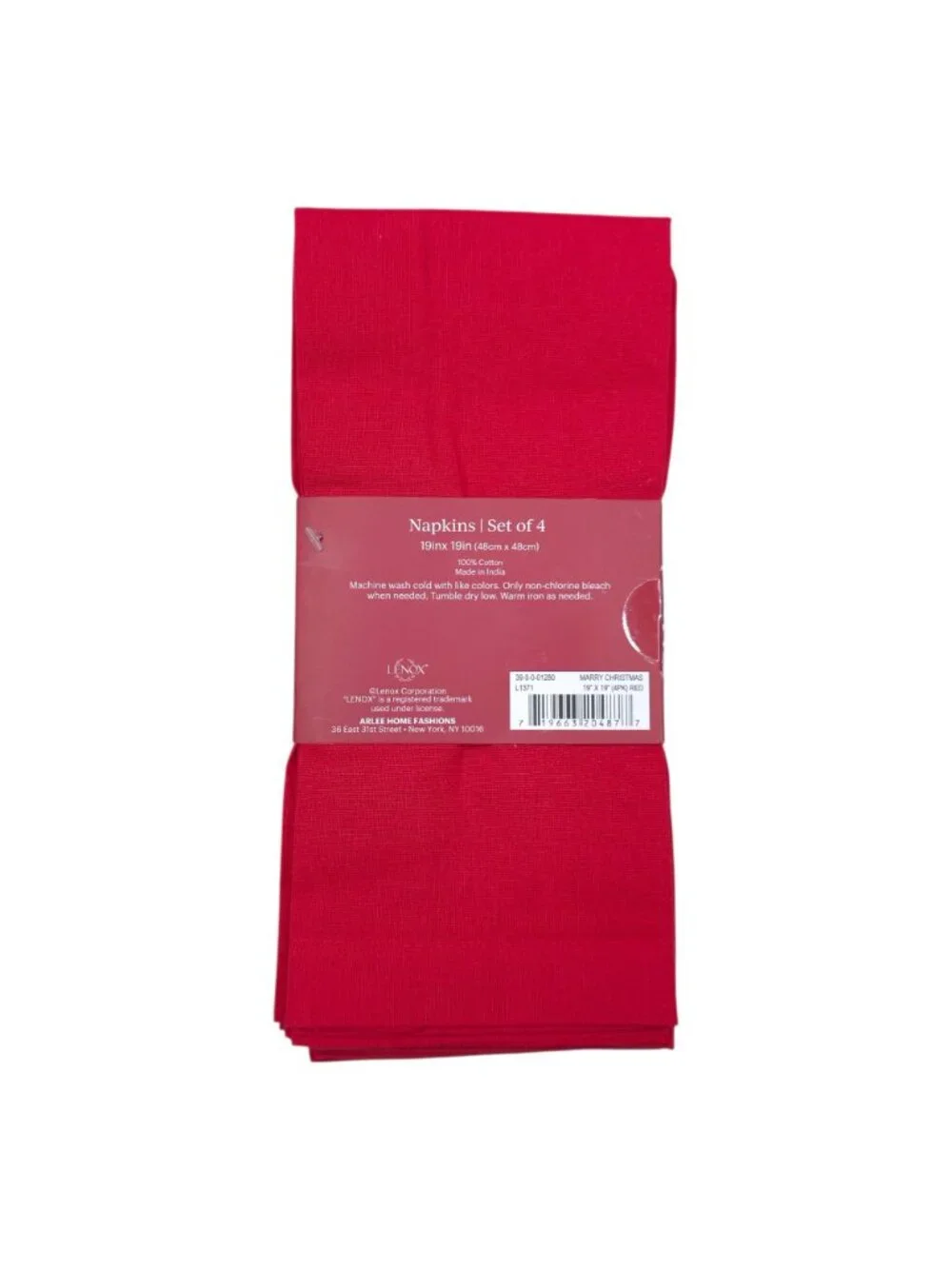 Lenox Holiday Napkins Set Of 12 19